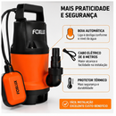 Bomba D’água Submersível Tipo Sapo - Fox Lux