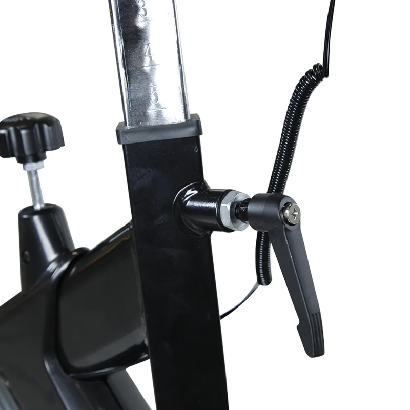 Bicicleta Spinning E17, Preto e Azul - Acte