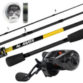 Kit De Pesca Crobat Laranja (Vara + Carretilha) Maruri