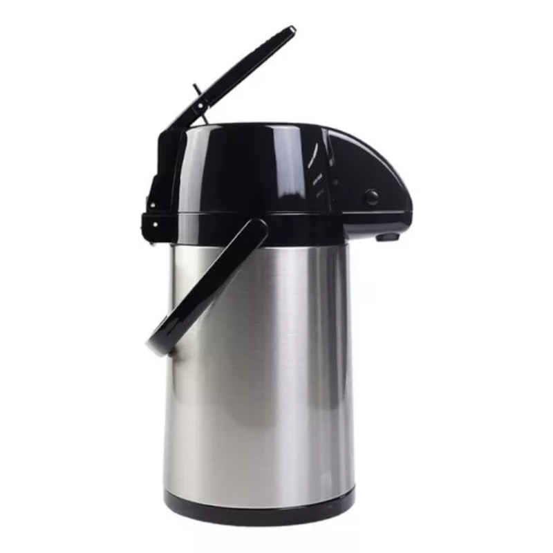 GARRAFA TERMICA EXCLUSIVA 1L INOX/PRETO