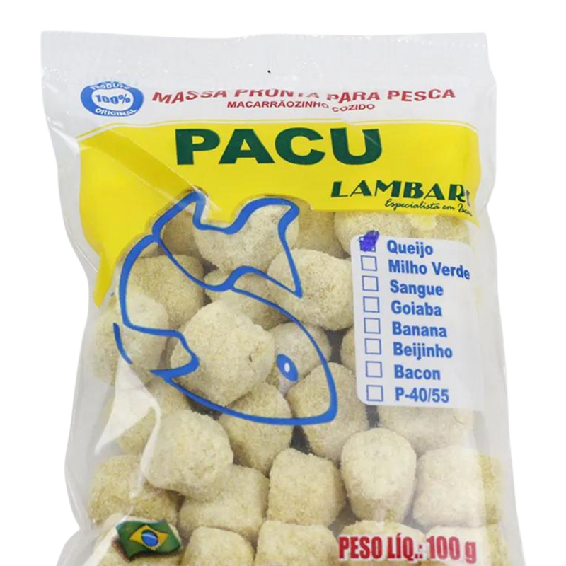 Massa de pesca Pacu 100gr Lambari Pesca