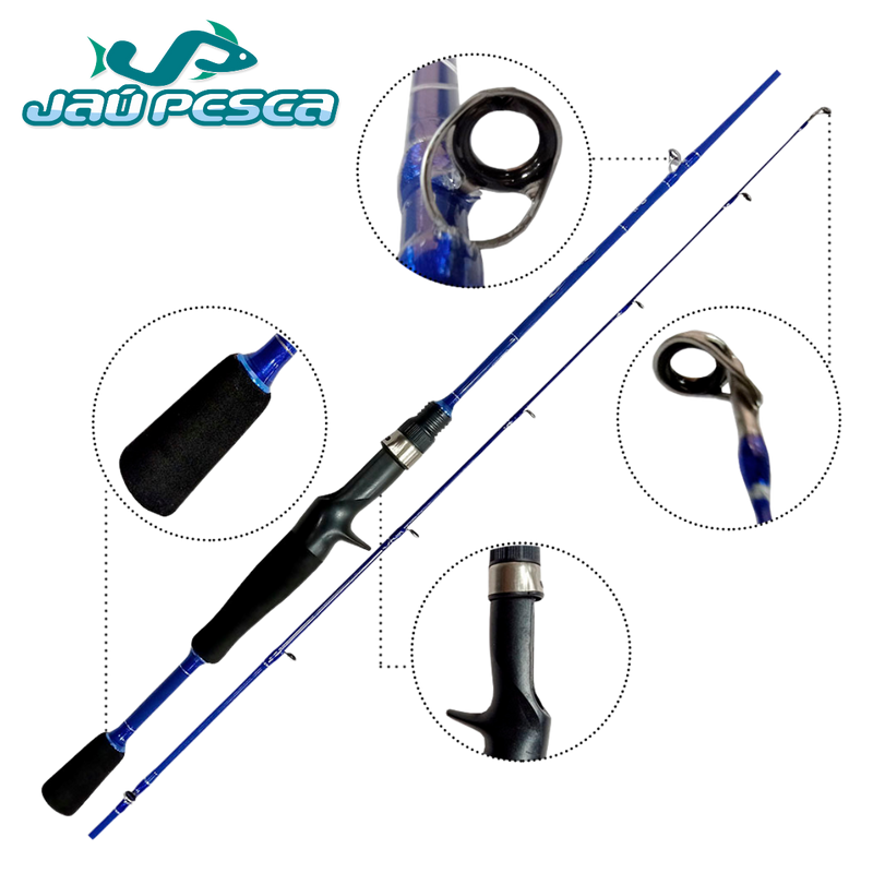 Vara Carretilha River Power Inteiriça 1,10m 6-16lbs Marine