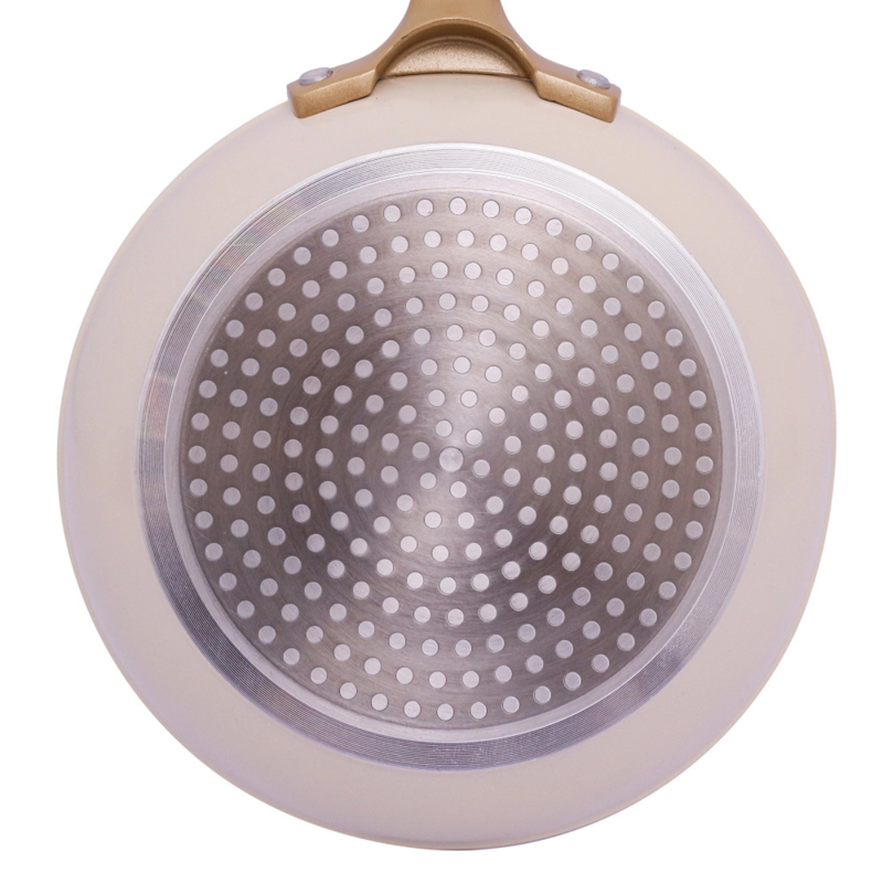 Frigideira Indução Antiaderente  Liber Cook Gold 24cm – Mimo Style