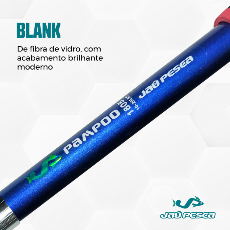 Conjunto Pesca De Praia Costão Vara 3,60mt 30lbs Molinete Meli Pesca Jau