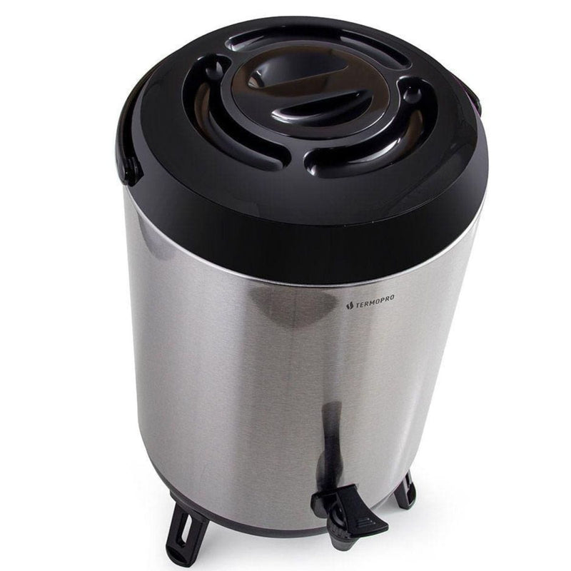 BOTIJAO PALACE 6L INOX/PRETO