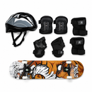 Kit Skate Pro Red Nose + Kit de Proteção Preto Tamanho M - Bel Sports