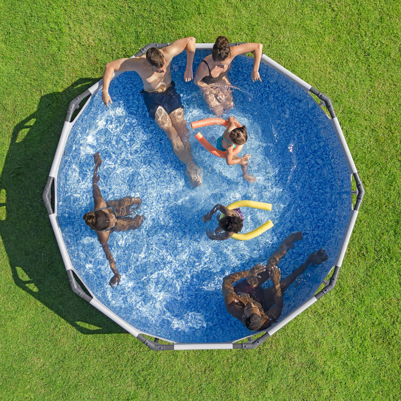 Conjunto Piscina 4x4m + Capa + Filtro 110/220 + Lona Bestway