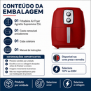 Fritadeira Air Fryer Supremma 7,5L Mecânica - Agratto