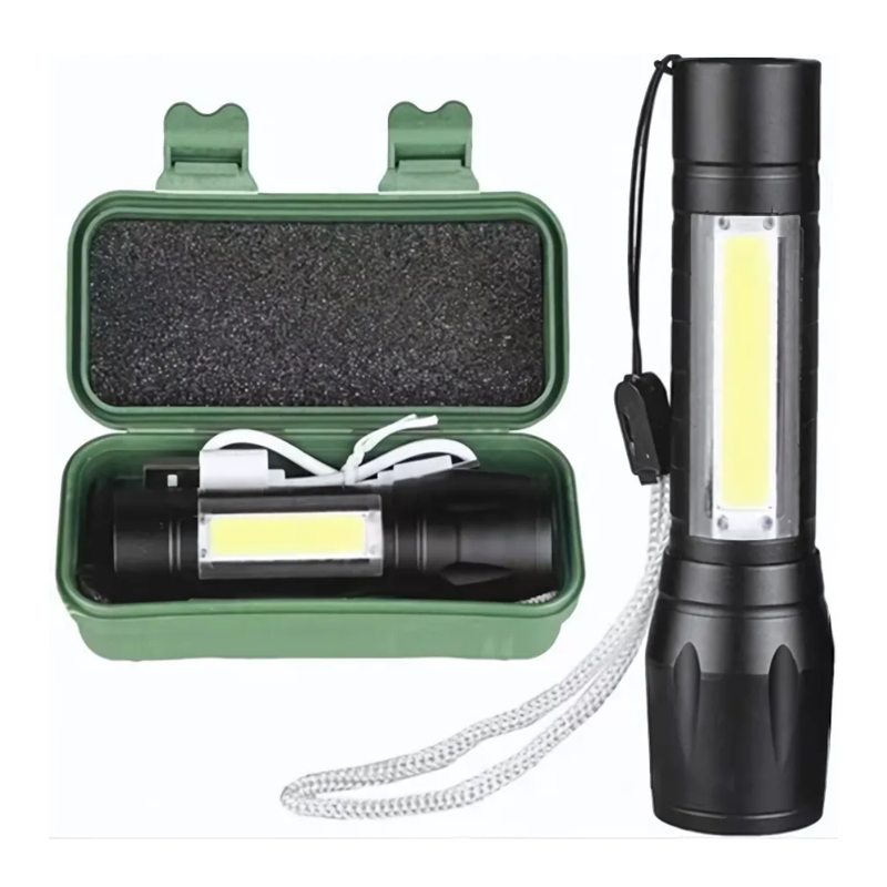 Lanterna Mini USB Charge Ref 89001