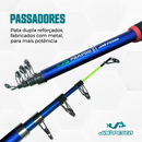 Conjunto Pesca De Praia Costão Vara 3,60mt 30lbs Molinete Meli Pesca Jau