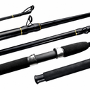 Kit Vara New Tamba Max 30-60lbs 2,70 + Molinete Frost 6000 - Jaú Pesca - Preto