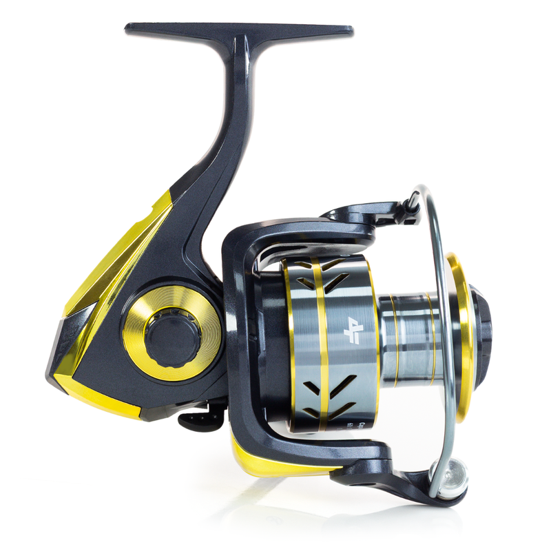 Molinete Select  2+1 Rolamentos 6kg Drag - Albatroz Fishing - Gold - 40