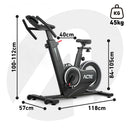 Bike Spinning 8Kg BSP8  Magnética com Bluetooth Acte