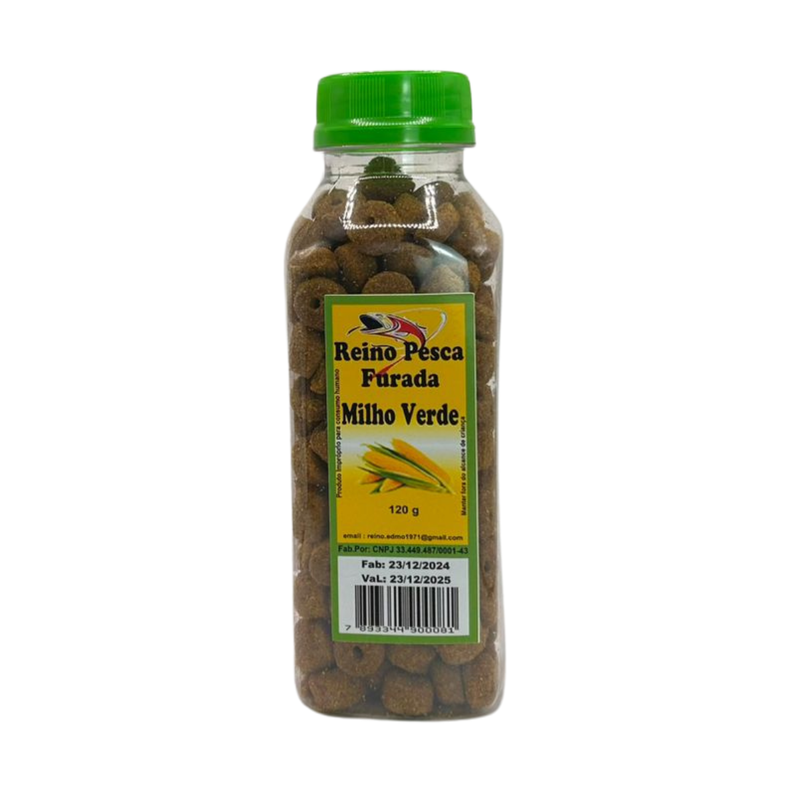 Ração Reino Rio Furada 120gr