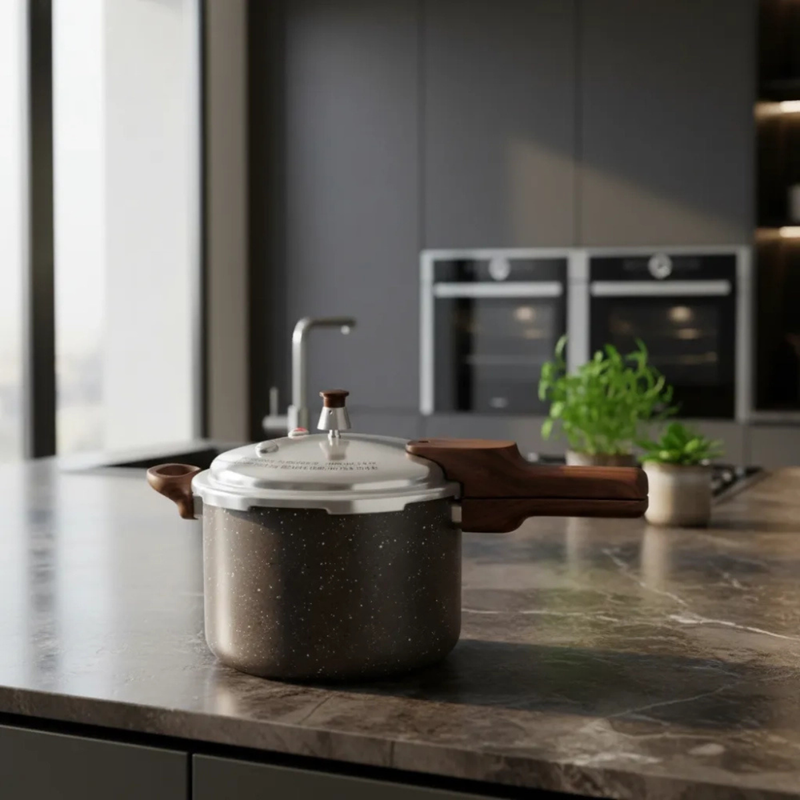 Panela de Pressão Antiaderente Presscook 6,8L