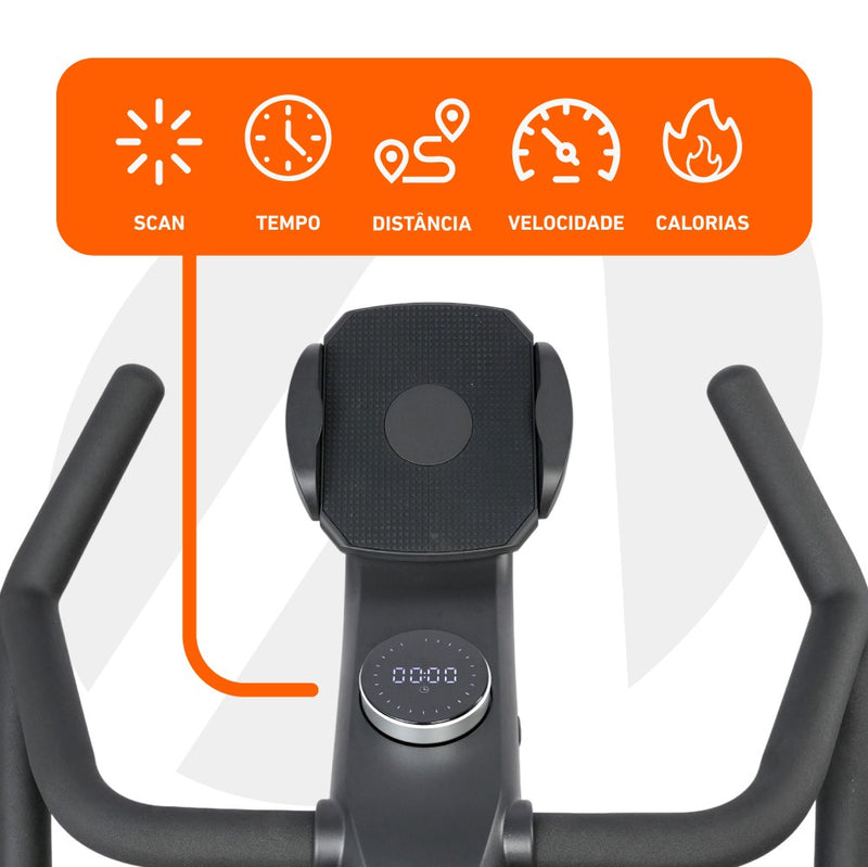 Bike Spinning 8Kg BSP8  Magnética com Bluetooth Acte