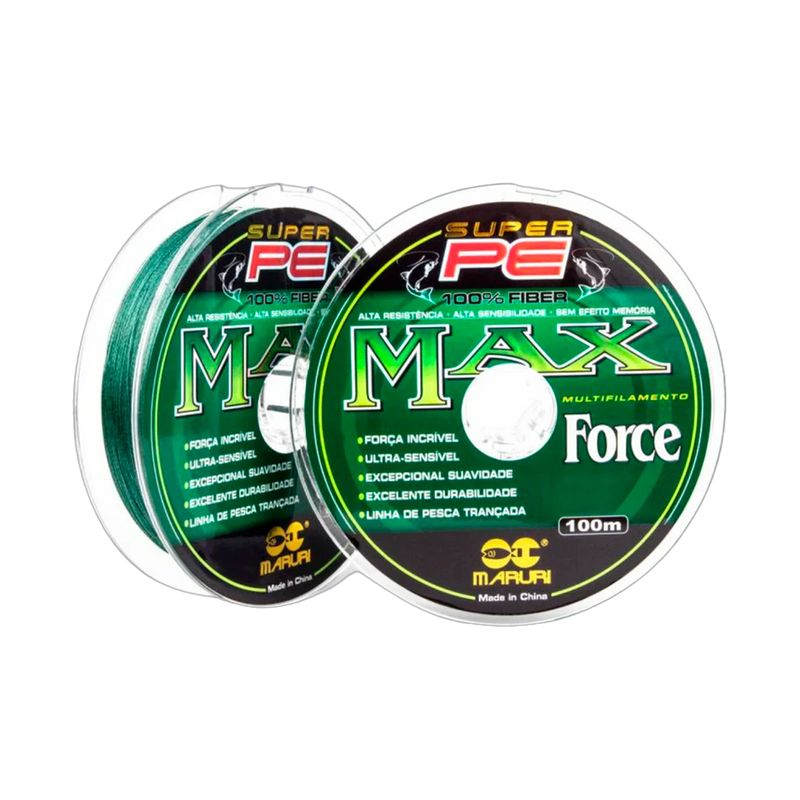 Linha Multi Super PE Max Force 100m Maruri