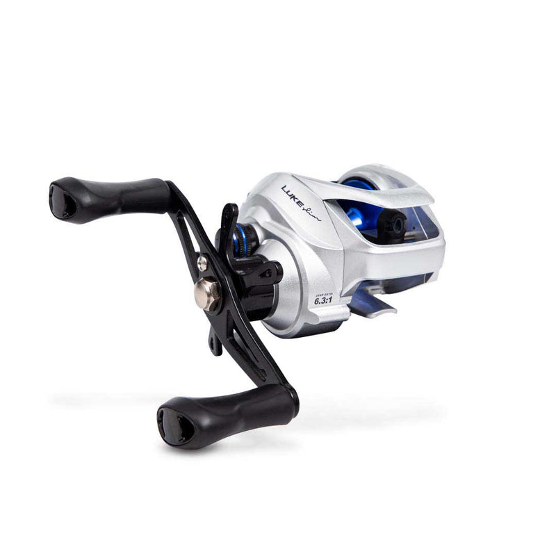 Kit de pesca Vara Agata 1,65mts e Carretilha Luke Slim Esquerda e Linha