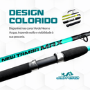 Kit Vara New Tamba Max 30-60lbs 2,40 + Molinete Austin 5000 - Jaú Pesca - Acqua