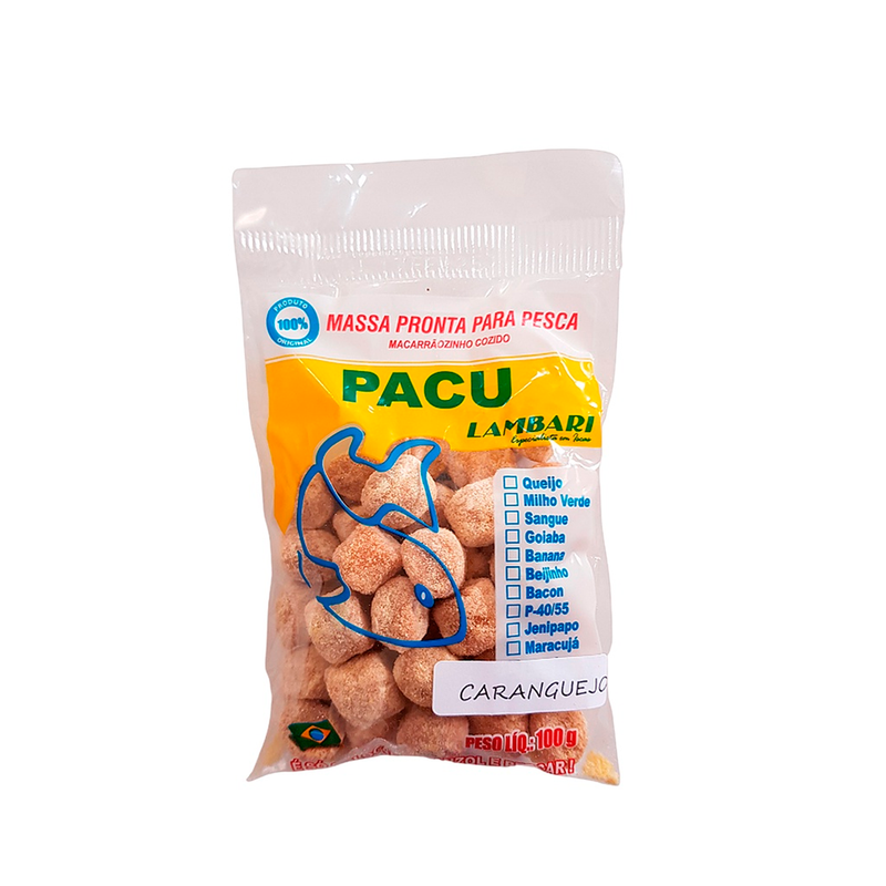 Massa de pesca Pacu 100gr Lambari Pesca