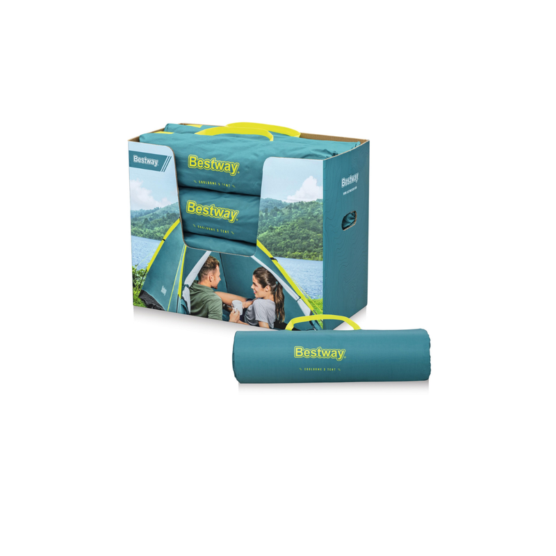 Barraca Cool Dome p/ 3 Pessoas 2,10m x 2,10m x 1,30m Bestway 68085