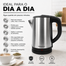 Chaleira Elétrica Aroma Inox 2,2 Litros - Agratto