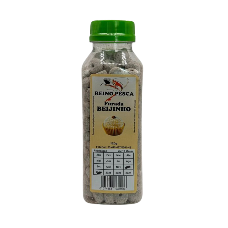 Ração Reino Rio Furada 120gr