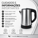 Chaleira Elétrica Aroma Inox 2,2 Litros - Agratto