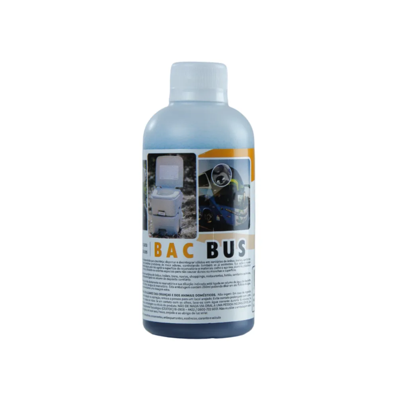 Solvente Eco Bac Bus 250ml P/ Banheiro Químico Portátil NTK