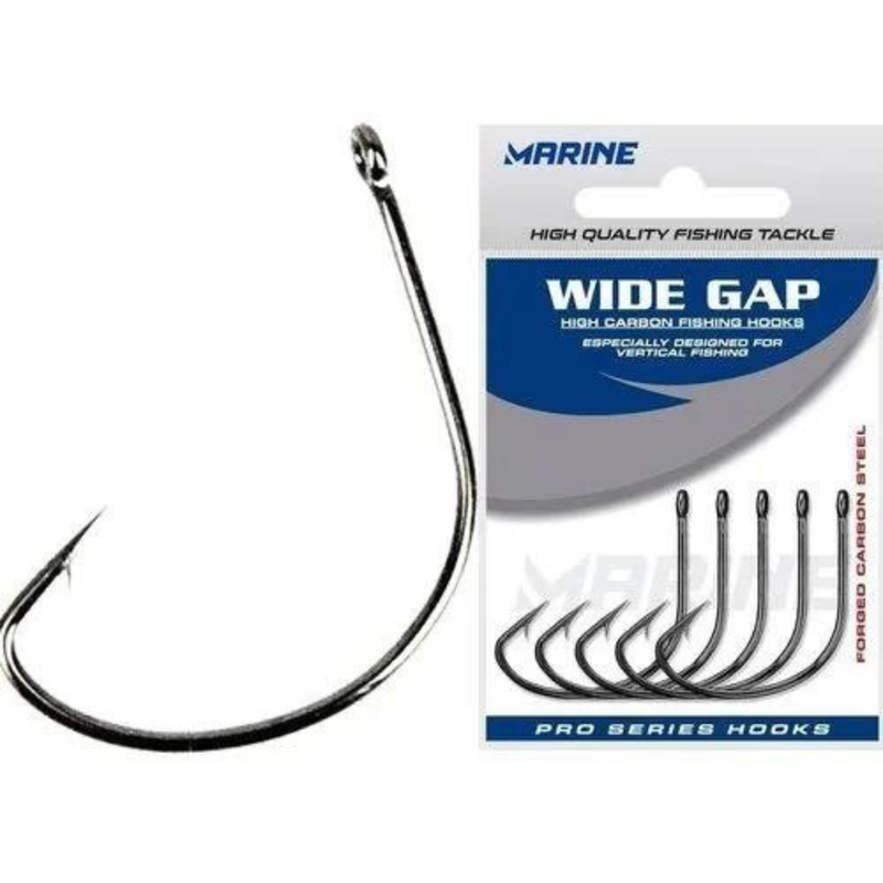 Cartela de Anzol Wide Gap Black Marine Sports