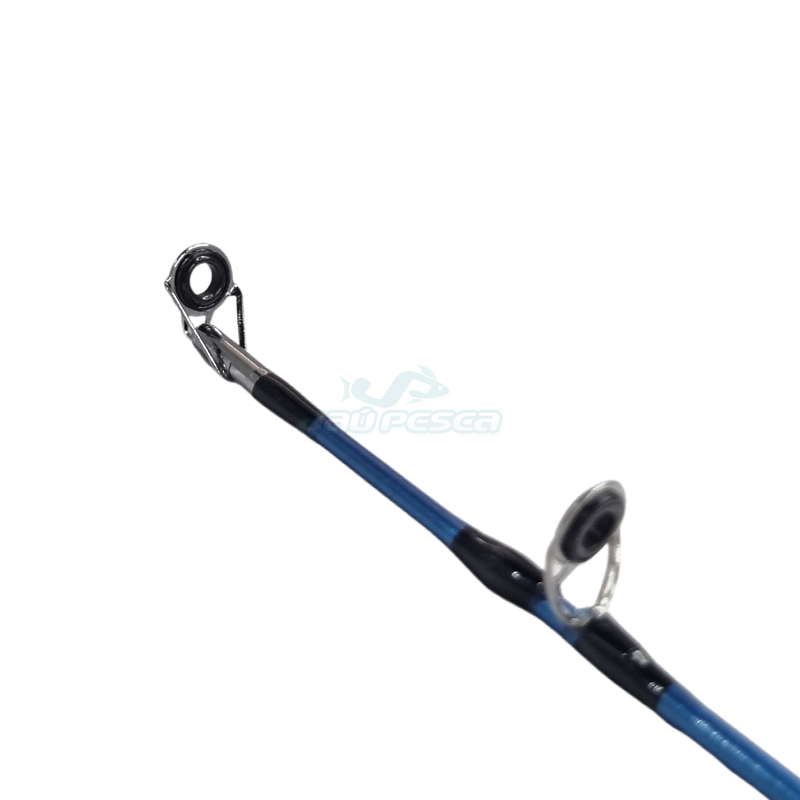 Kit de Pesca Vara 1,65m 30lbs + Carretilha M21 PRO Direita + Isca