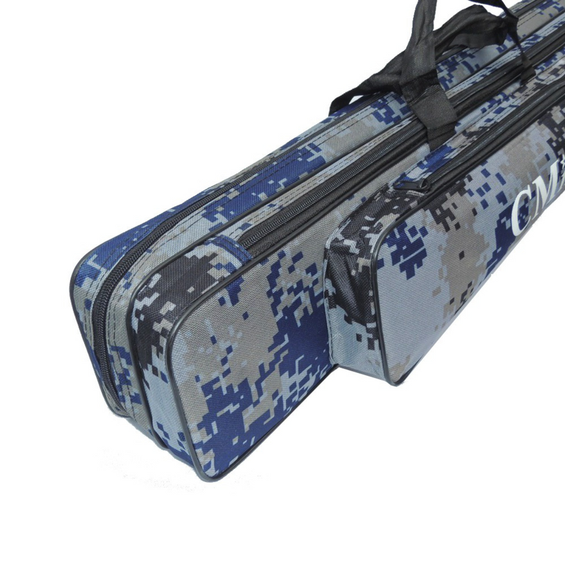 Bolsa Porta Vara De Pescar 2 Divisórias + Bolso Lateral