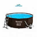 Piscina Estruturada Prestige 9.150L com Escada  - Bestway