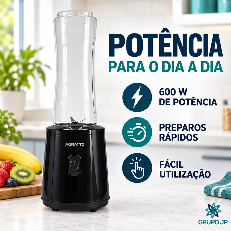 Liquidificador Blender Forza 600ml 600W - Agratto