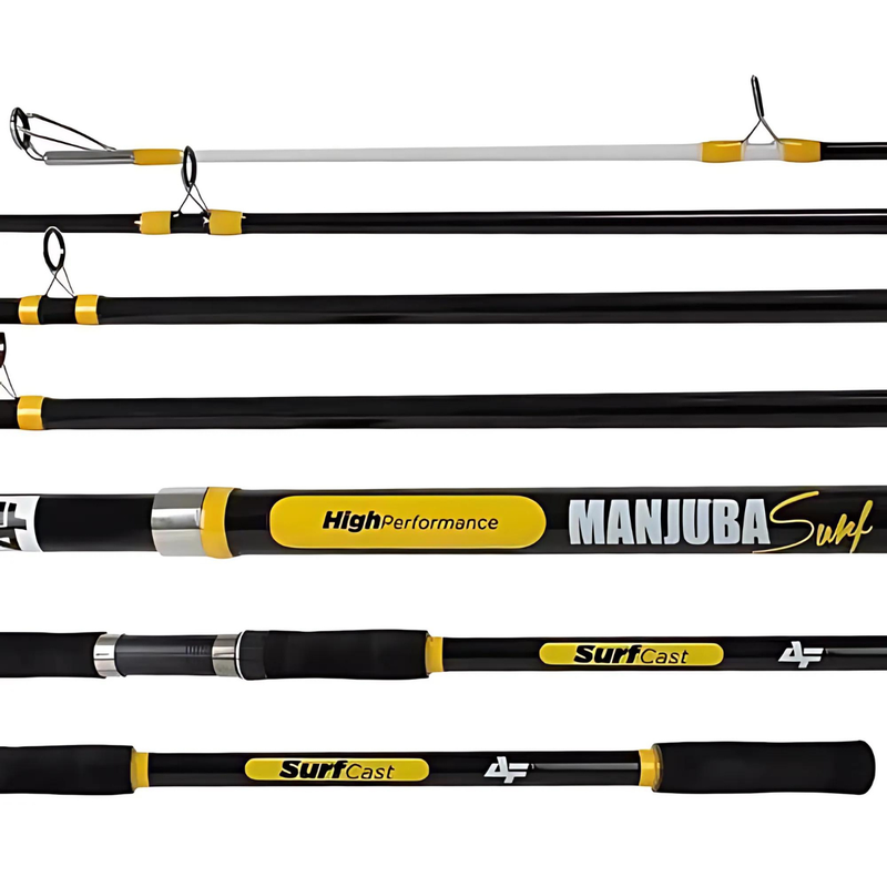 Vara Molinete MANJUBA 3 Partes Albatroz Fishing