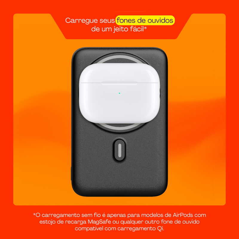 Power Bank PB10MAGBK-PB 10.000 MAH E 15W IND MGS BK