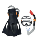 KIT SNORKEL + MASCARA + PES DE PATO SPARK WAVE PRETO