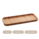 Bandeja de Bambu  Hire 28cm x 11cm x 1,5cm - Lyor