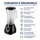 Liquidificador Forza 1,5L 850W  - Agratto