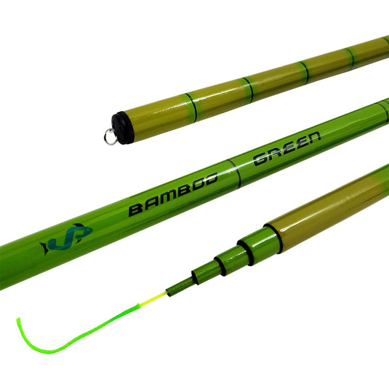 Vara Telescópica JP Bamboo Strong Green Jaú Pesca