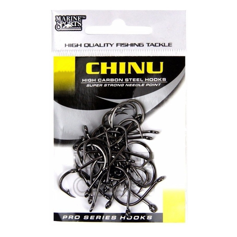 Cartela Anzol Chinu Black Nickel Marine Sports
