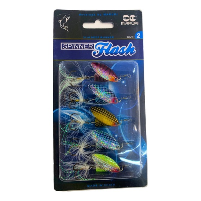 Isca Artificial Spinner Flash Maruri