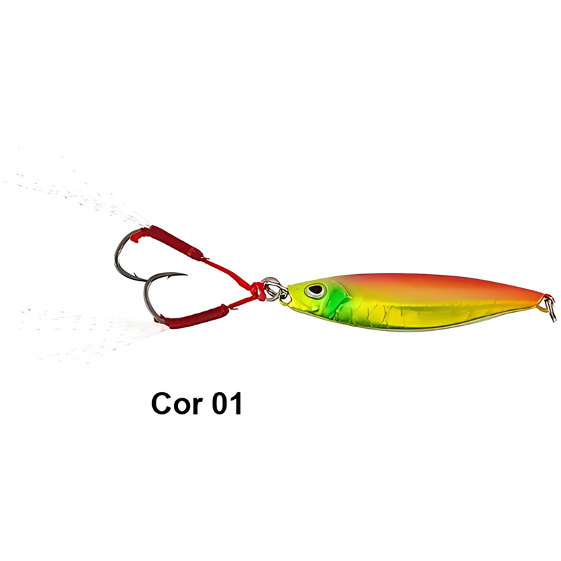 Isca Micron Jig 10g Tamanho 4,5cm cor