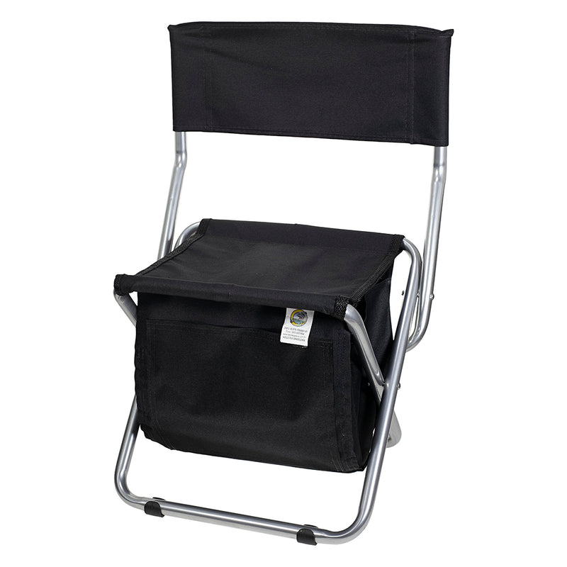 Banqueta Metal 3/4 Com Encosto e Bolsa Narciso