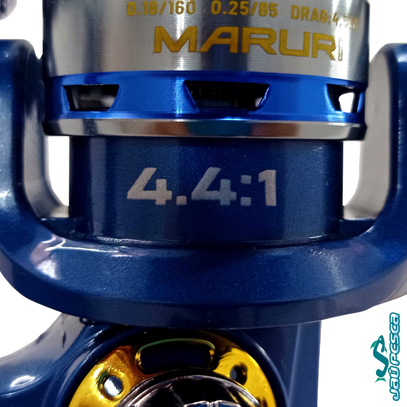 Molinete Maruri Micro Triton 500 Aluminio 4 Rols 4.4:1