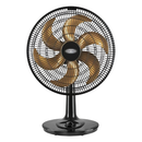VENTILADOR OSC DE MESA 40CM TURBO PRETO/BRONZE 220V VENTIMAIS