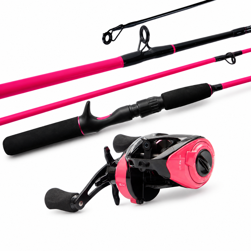 Kit Vara JP Pro 10-25lb + Carretilha Crobat - Jaú Pesca