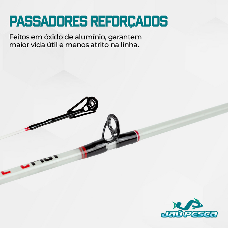 Vara Carretilha Pirangi C1201 815lbs 1,20m Albatroz Fishing