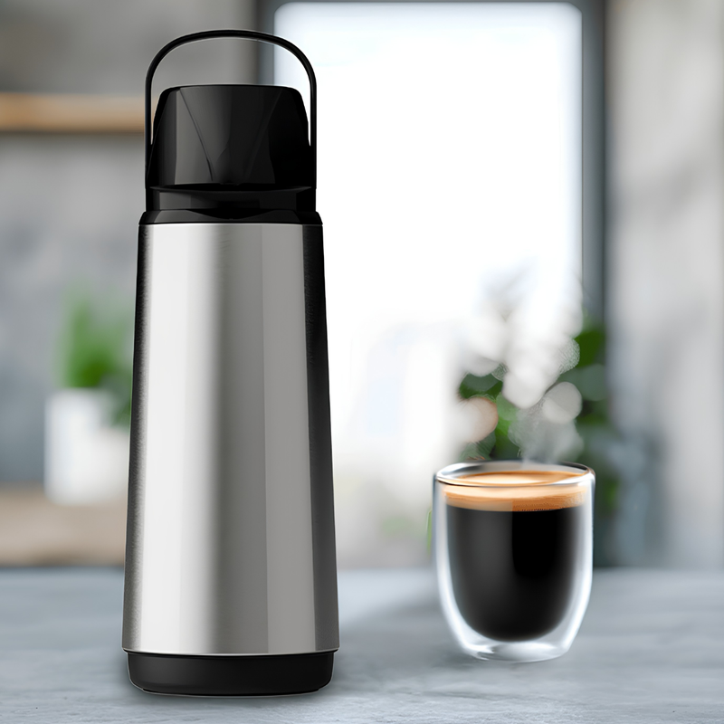 GARRAFA AIR POT INOX SLIM 1,8L