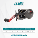 Kit De Pesca Vara Carretilha JP TAMBAQUI PRO 2,40 mts 60 lbs + LX e Linha